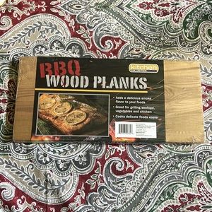 New BBQ wooden planks